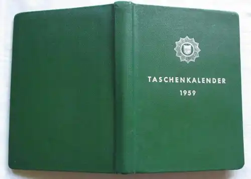 Taschenkalender der Volkspolizei 1959