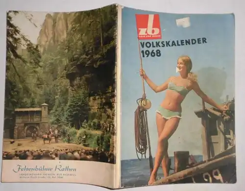 Calendrier national 1968. ..................................