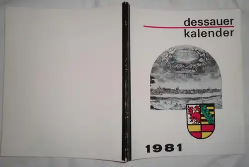 Dessauer Kalender 1981 (25. Jahrgang)