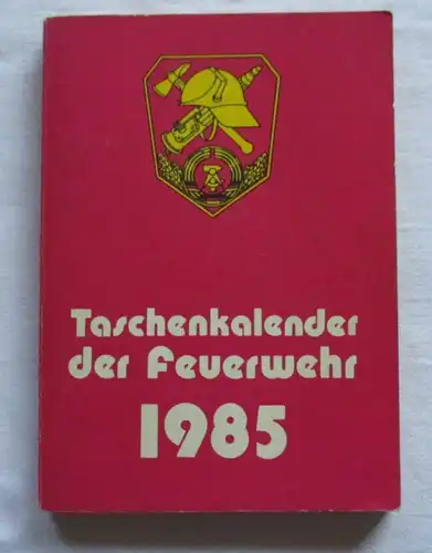 Calendrier des pompiers 1985 .. ,.