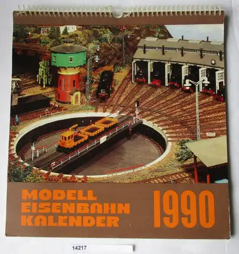Modelleisenbahnkalender 1990