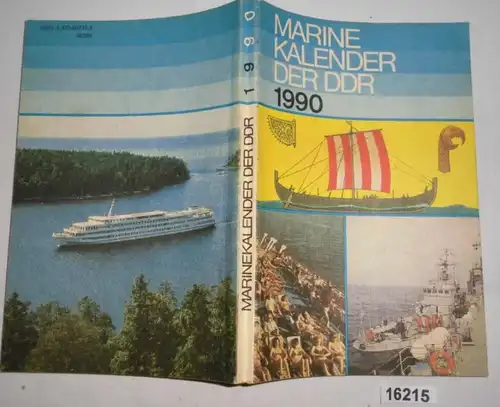 Calendrier Marine Agenda Marina de la RDA 1990