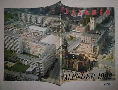Dessauer Kalender 1992 (36. Jahrgang)