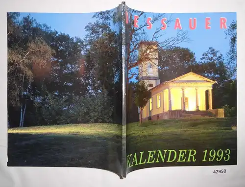 Dessauer Kalender 1993 (37. Jahrgang)
