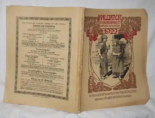 Kalender für das Erzgebirge und das übrige Sachsen 1922