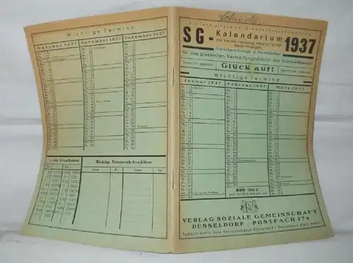 SG-Kalendarium 1937