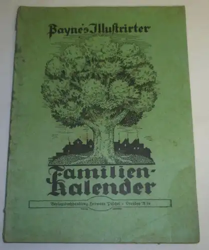 Calendrier familial de Payne's Illustrirter en 1942