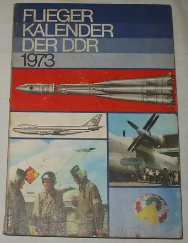 Fliegerkalender der DDR 1973