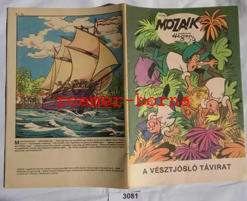 Mozaik Mosaik von Hannes Hegen seltene Export Ausgabe für Ungarn Nr 1974/6 (entspricht Heft 200)