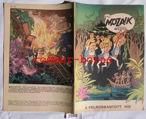 Mozaik Mosaik von Hannes Hegen seltene Export Ausgabe für Ungarn Nr 1975/3 (entspricht Heft 209)