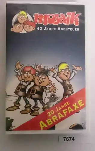 Video-Kassette: MOSAIK 40 Jahre Abenteuer - 20 Jahre Abrafaxe (VHS)