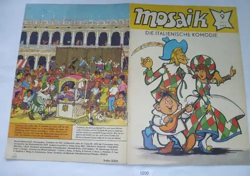 Mosaik Abrafaxe Nummer 9 von 1977