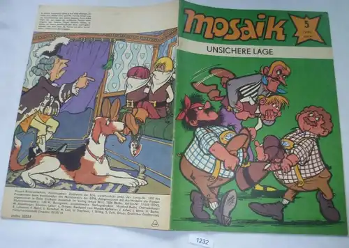 Mosaïque Abrafax numéro 5 de 1980