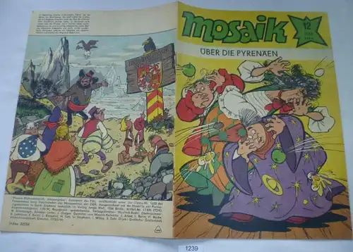 Mosaïque Abrafax numéro 12 de 1980