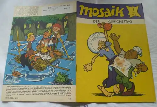 Mosaïque Abrafax numéro 1 de 1984