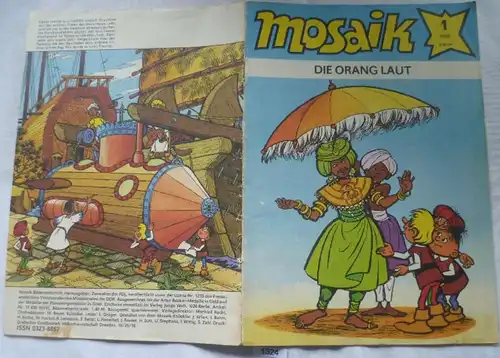 Mosaïque Abrafax numéro 1 de 1988