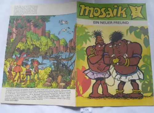 Mosaïque Abrafax numéro 3 de 1988