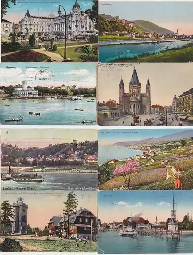 100 cartes de vue intéressantes autour de 1910-1940 (57459)