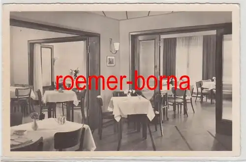 11553 Ak Emmerich am Rhein Hotel Zimmermann Salle à manger vers 1940
