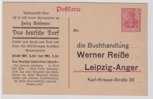 42607 DR Plein de choses Carte postale P107 Imprimer Librairie Werner Zreise Leipzig