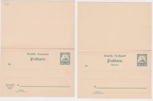 46542 DR Ganzsachen Postkarte P10 Deutsche Kolonie Deutsch-Neu-Guinea 5 Pfennig