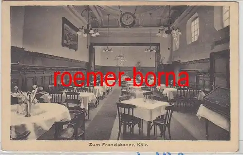 53154 Ak Cologne Restaurant 'Zum franciskaner' vers 1928