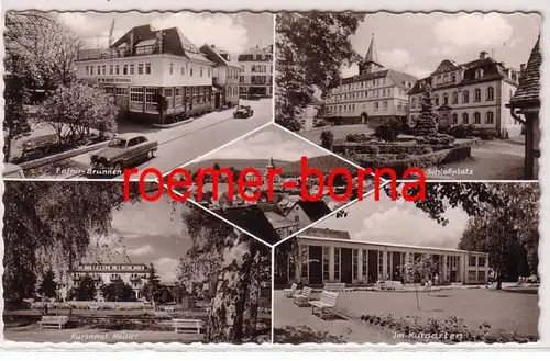 54721 Multi-image Ak Bad Roi Odw. Fafnir-Funnen, Schlossplatz etc. 1960