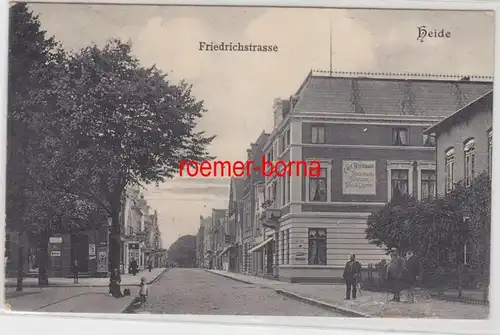 54944 Ak Heide Friedrichstrasse Chargement de marchandises coloniales 1907