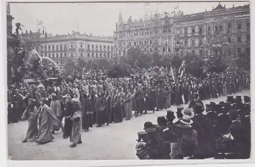 57256 AK Leipzig - Fête historique de la célébration du Jubilé universitaire le 30.7.1909