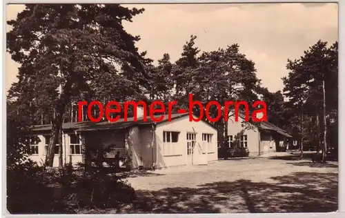 60257 Foto Ak Pionierlager 'M.I. Kalinin' am Frauensee, Speisesaal um 1950