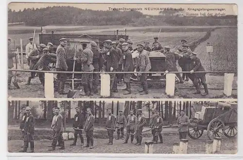 62001 AK Place d'entraînement des troupes Neuhammer am Queis - camp de prisonniers de guerre 1915