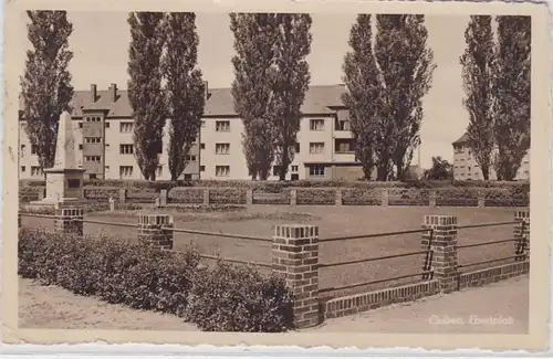 68288 Ak Guben Niederlausitz Ebertplatz vers 1950