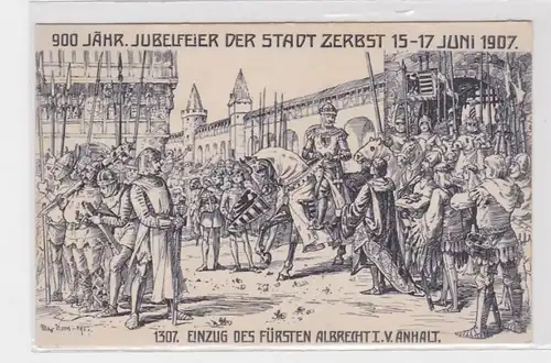 69126 Ak 900 ans fête de la fête joyeuse de Zerbst 15-17.06.1907