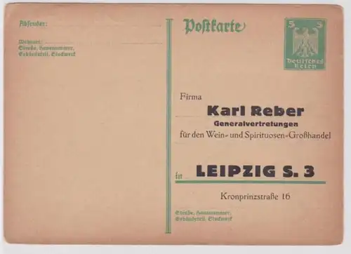 69252 DR Plein de choses Carte postale P156 tirage Karl Reber Wein-Grosshandel Leipzig