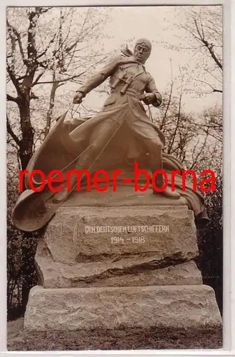 72128 Foto Ak Berlin 'Den Deutschen Luftschiffern' Denkmal 1914-1918