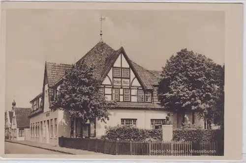 73396 Ak Wesselburen Hebbel Museum vers 1930