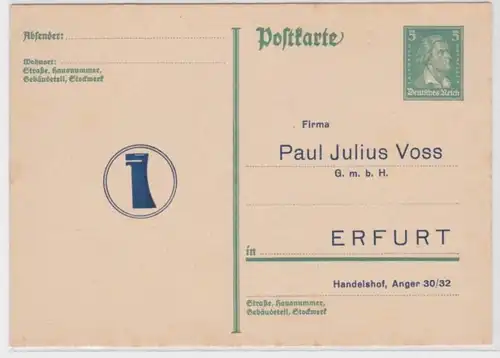 74286 DR Plein de choses Carte postale P170 Zuschriftung Paul Julius Voss GmbH Erfurt