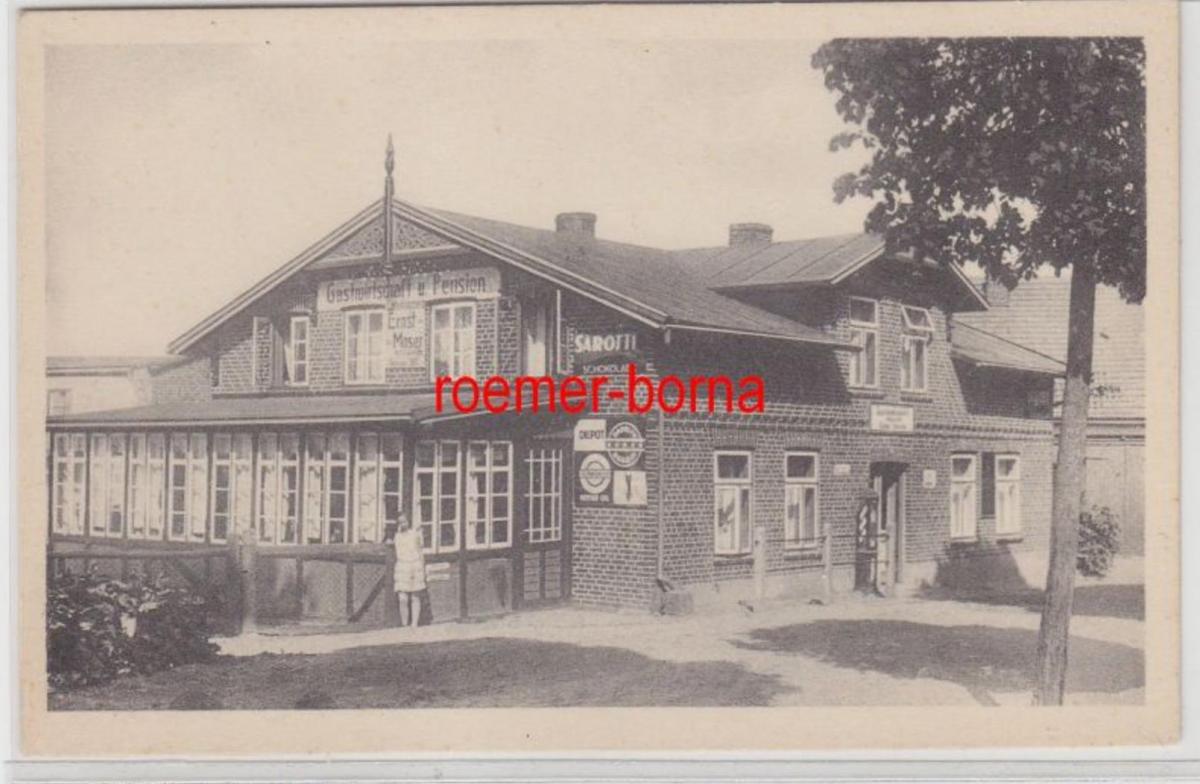 Ak Neudorf Bei Eutin Pension Und Restaurant Ernst Moser 1942 Nr Oldthing Ansichtskarten Schleswig Holstein