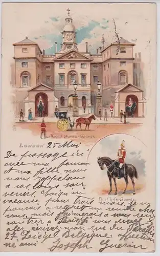 76587 Ak London Royal Horse Guards & First Life Guards 1900