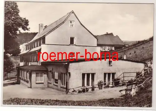 76954 Foto Ak Neuhausen Erzg. Ortsteil Dittersbach Ferienheim Clara Zetkin 1968