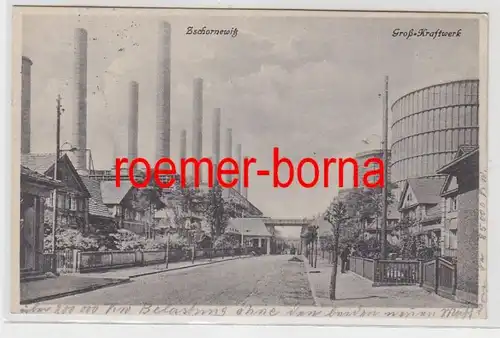 78222 Ak Zschornewitz Groß-Kraftwerk 1929