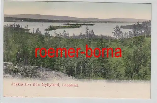 78236 Ak Laponie Jukkasjärvi fran Mylllahti vers 1900