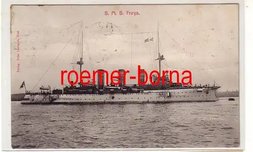 78312 Ak Bateau de guerre allemand S.M.S. Freya 1916