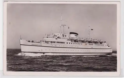 78386 AK Bundesbahn-Hochsee-Fährschiff 'Deutschland' 1956