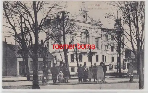 78553 Feldpost Ak Libau Mädchen-Gymnasium Liepaja 1916