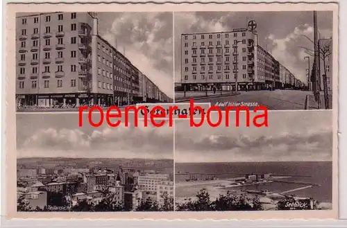 78607 Mehrbild Ak Gotenhafen Gdynia 1940