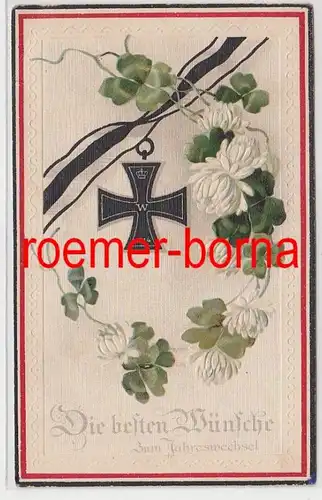 79039 Nouvel An Gorge Ak avec Croix de Fer 1914