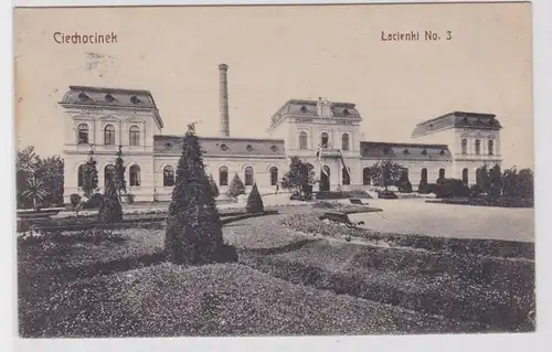 79350 Feldpost Ak Ciechocinek Lacienki Nr.3, 1915