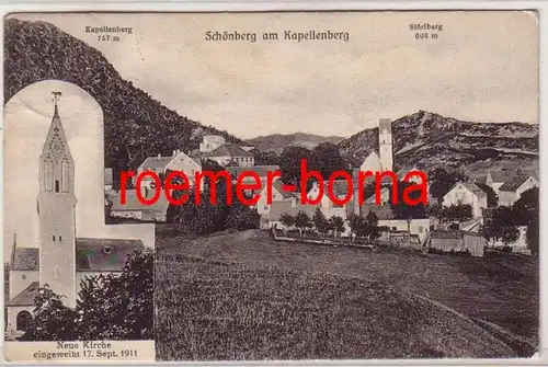 79494 Ak  Schönberg am Kapellenberg Neue Kirche 1912