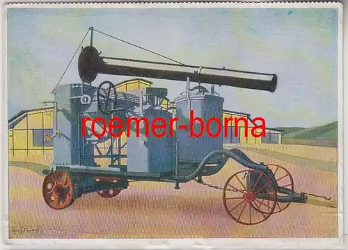 79516 Reklame Ak Landmaschine geschrieben nach Westgreussen 1941